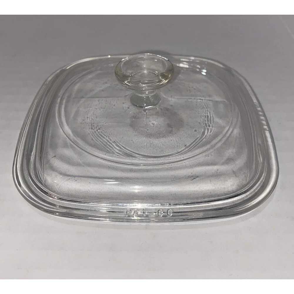 Petite Pan Pyrex Glass 5” Lid P-41-GC Corning Ware  Replacement Read Desc. A-3